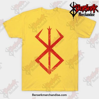 Bersek Cursed T-Shirt Yellow / S