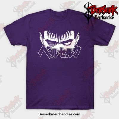 Berserk Guts T-Shirt Purple / S