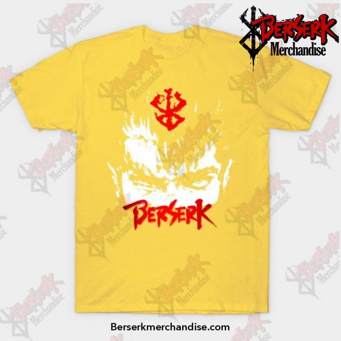 Guts From Berserk T-Shirt Yellow / S