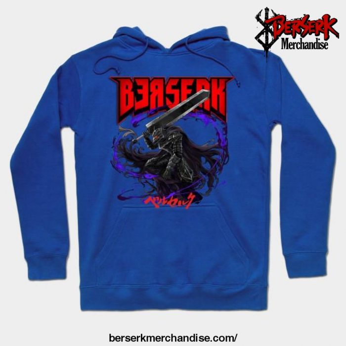 Berserk - Black Swords Hoodie Blue / S