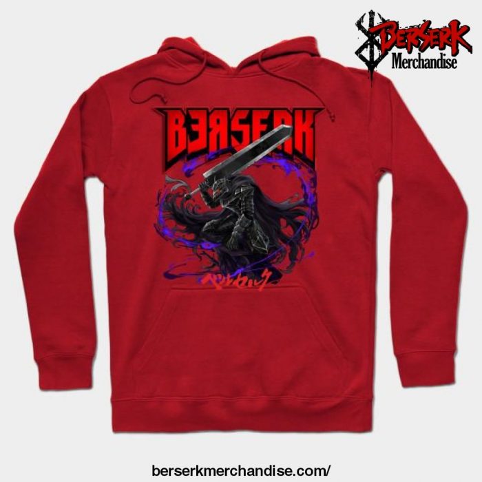 Berserk - Black Swords Hoodie Red / S