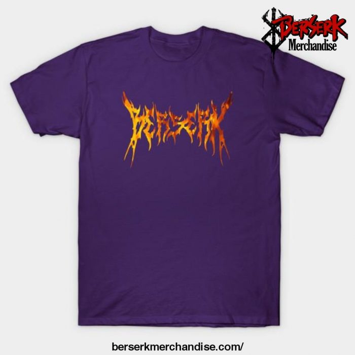 Berserk - Metal T-Shirt Purple / S