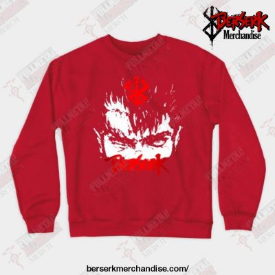 Guts From Berserk Crewneck Sweatshirt Red / S