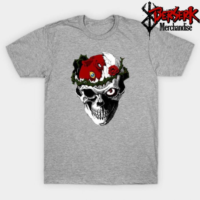Berserk Skull T-Shirt Gray / S