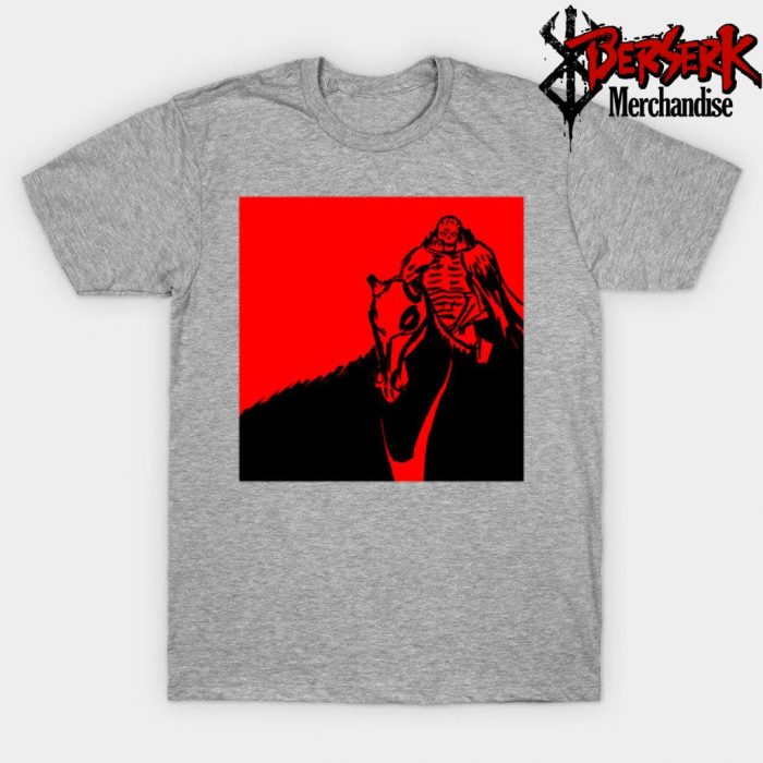 The Berserk Skull Knight T-Shirt Gray / S