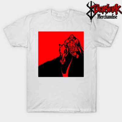 The Berserk Skull Knight T-Shirt White / S