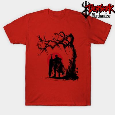 The Black Swordsman Under The Sun T-Shirt Red / S