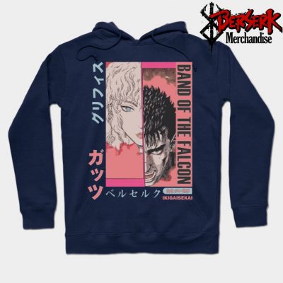 Wings Of Darkness Griffith Hoodie Navy Blue / S