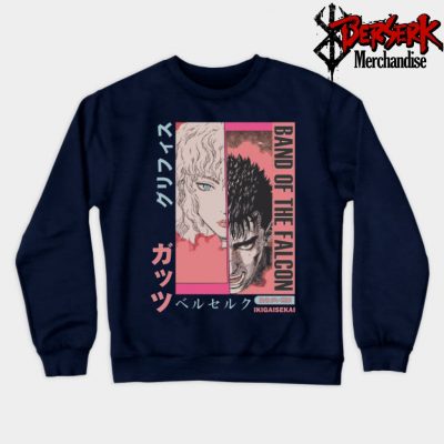 Wings Of Darkness Griffith Sweatshirt Navy Blue / S