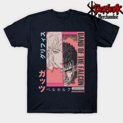 Wings Of Darkness Griffith T-Shirt Navy Blue / S
