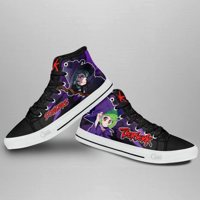 Berserk Schierke High Top Shoes Custom Anime Sneakers