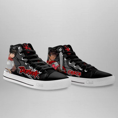 Berserk Casca High Top Shoes Custom Anime Sneakers