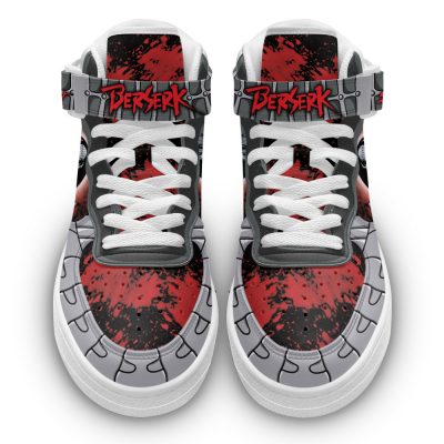 The Skull Knight Sneakers Air Mid Custom Berserk Anime Shoes