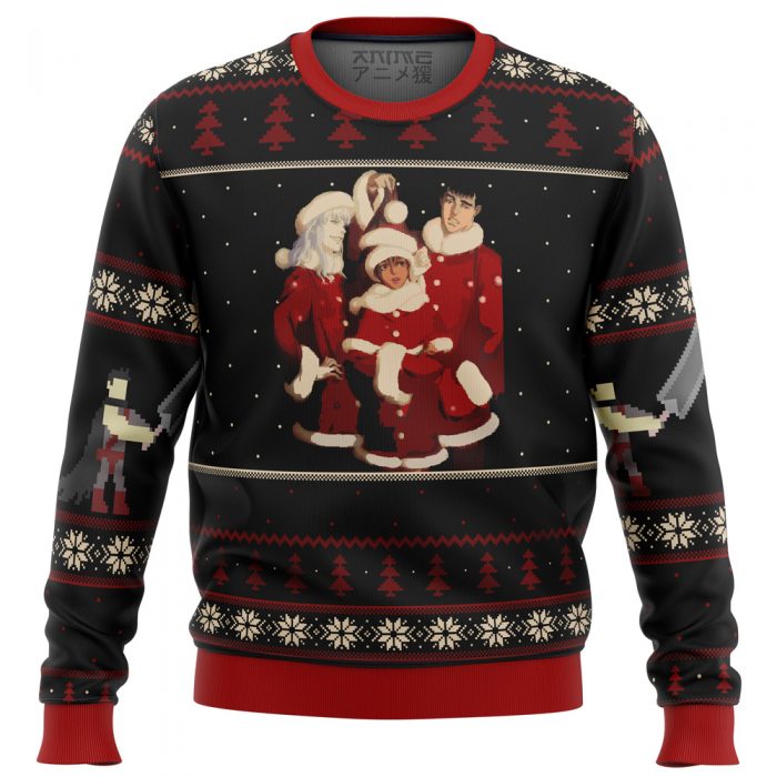 Berserk Holiday Ugly Christmas Sweater1 - Berserk Merchandise Store