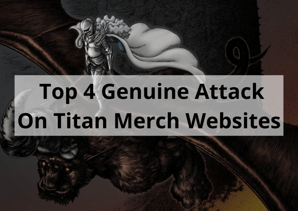 Top 4 Genuine Attack On Titan Merch Websites