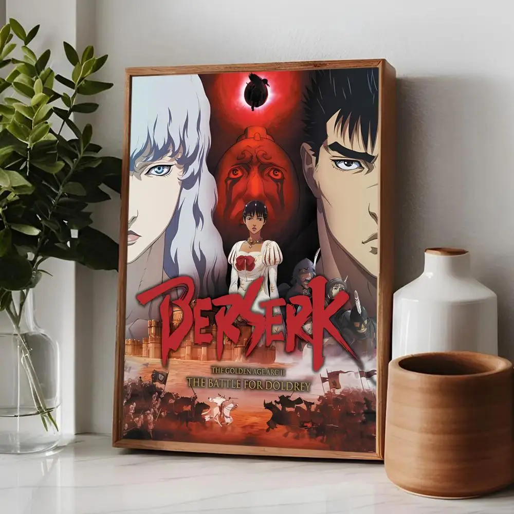 BERSERK Classic Vintage Posters HD Quality Wall Art Retro Posters for Home Room Wall Decor 2 - Berserk Merchandise Store