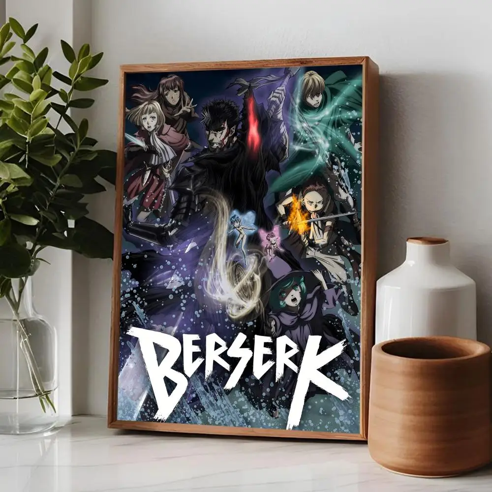 BERSERK Classic Vintage Posters HD Quality Wall Art Retro Posters for Home Room Wall Decor 3 - Berserk Merchandise Store