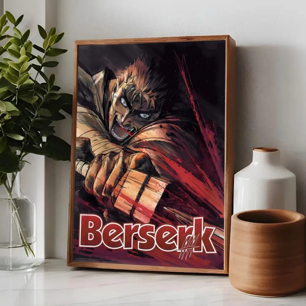 BERSERK Classic Vintage Posters HD Quality Wall Art Retro Posters for Home Room Wall Decor 8 - Berserk Merchandise Store