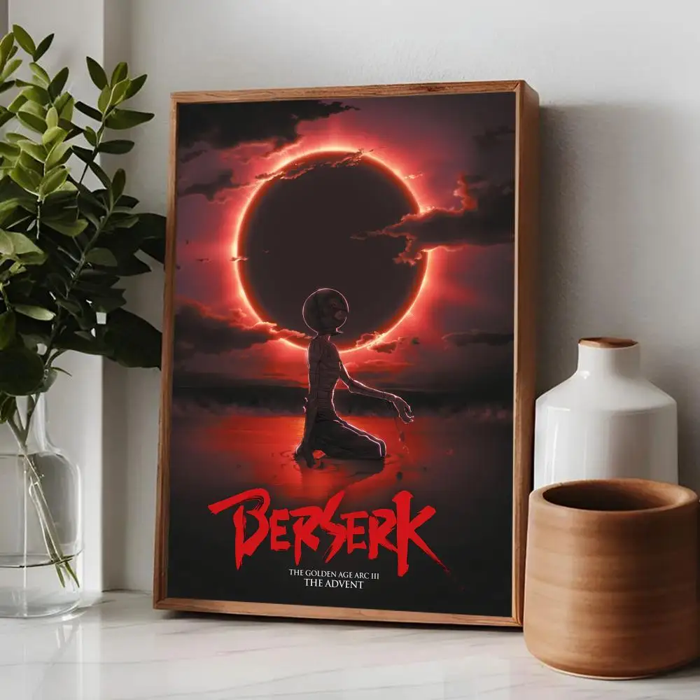 BERSERK Classic Vintage Posters HD Quality Wall Art Retro Posters for Home Room Wall Decor 9 - Berserk Merchandise Store
