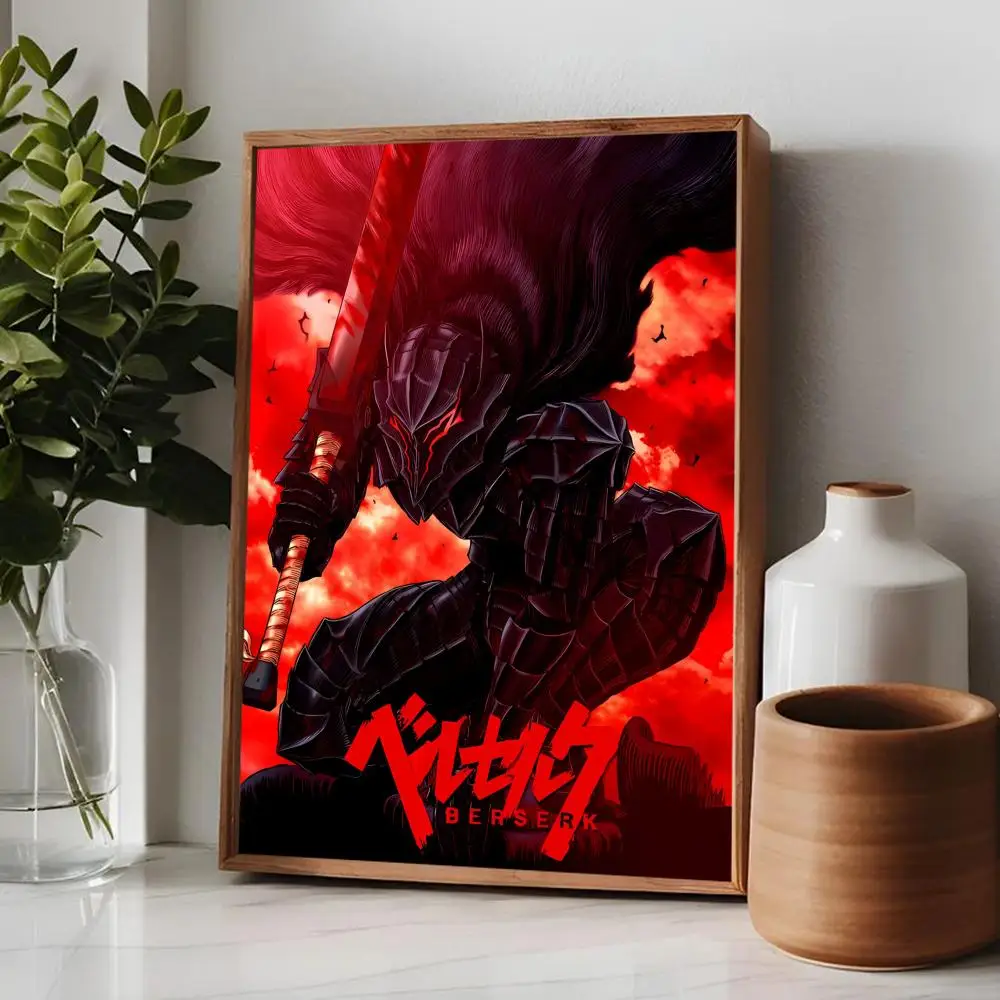 BERSERK Classic Vintage Posters HD Quality Wall Art Retro Posters for Home Room Wall Decor - Berserk Merchandise Store